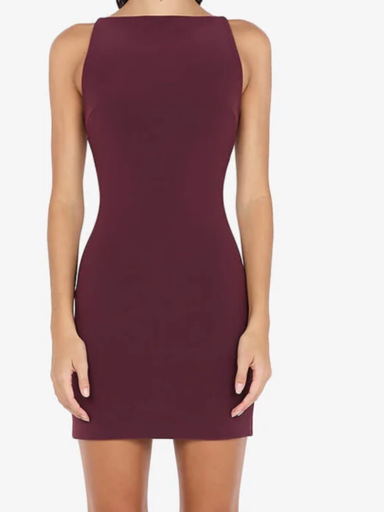 Bec + Bridge Clover Mini Dress - Color: Plum
